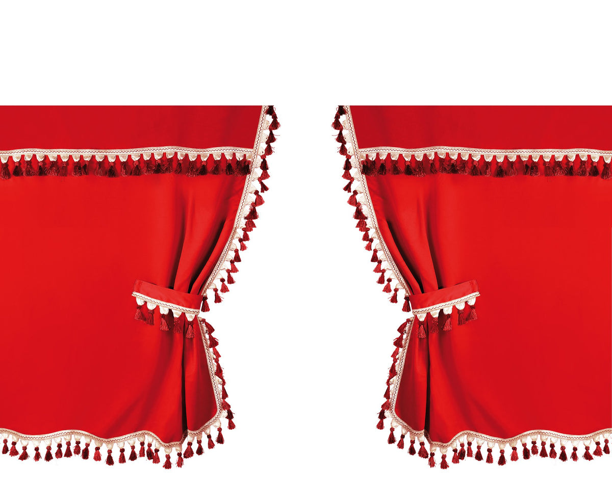 Lampa Oscura, tende centrali per camion, cabina standard - Rosso 98624