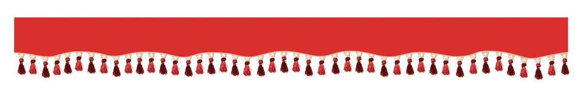 Lampa Oscura, fascia parasole per camion - Rosso 98648