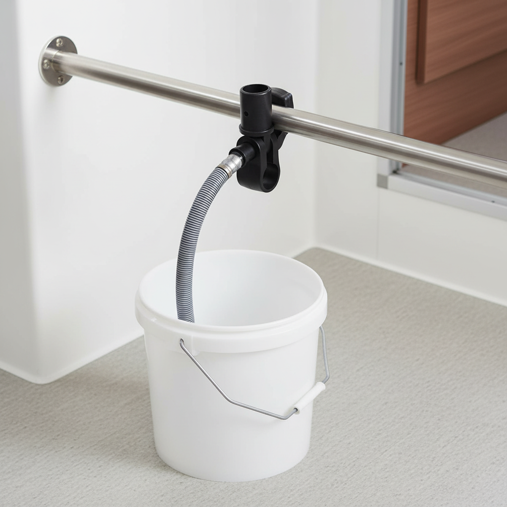 Base di fissaggio snodato Oceansouth per tubi 32mm e corrimano 25mm