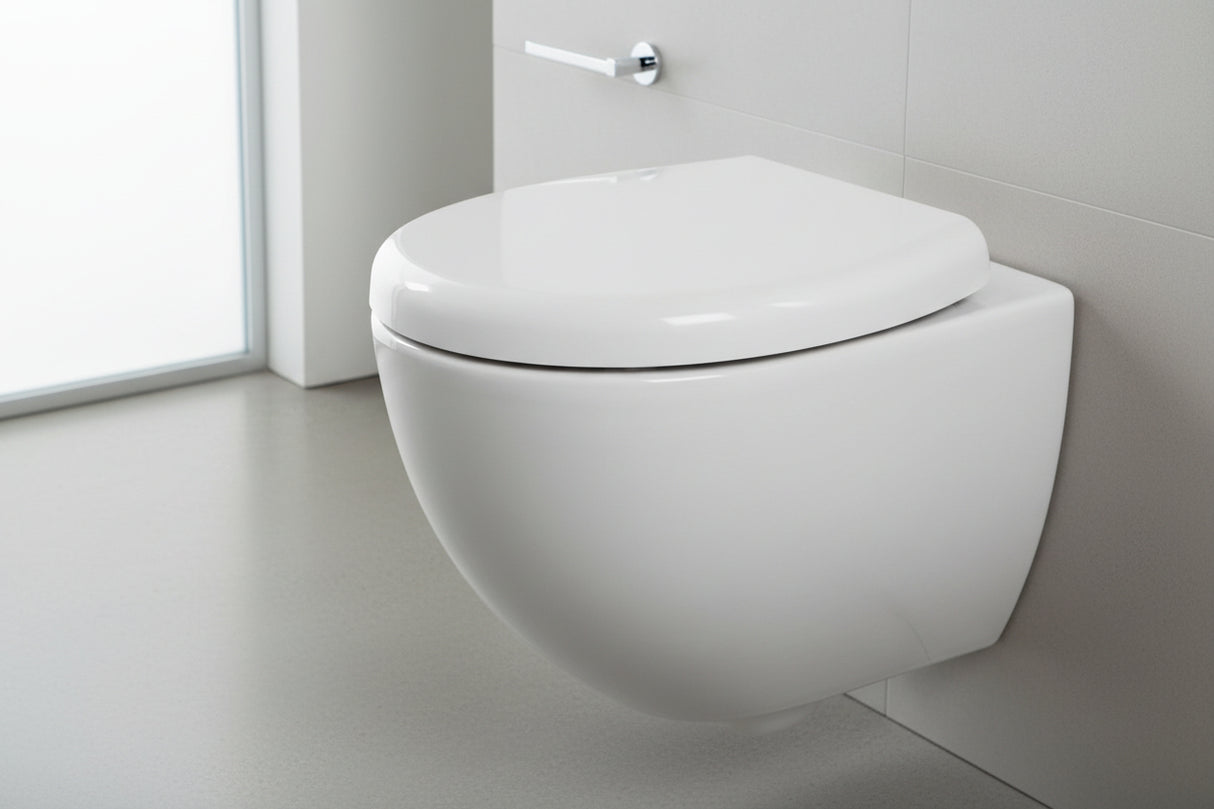 Copriwater termoindurente per WC elettrico Tecma Nano