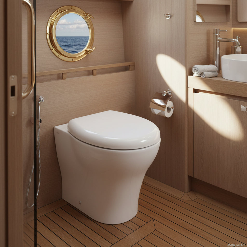 Inodoro marino eléctrico Tecma Breex de 24 V