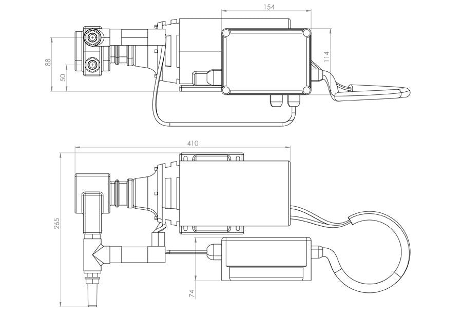 Potabilizadora Schenker ZEN 150/48V con panel básico para 8-10 personas en veleros de 50-60 pies