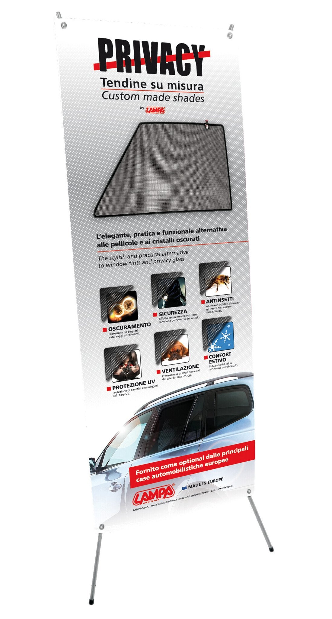 Lampa Poster cm 58x160, Tendine Privacy 99172