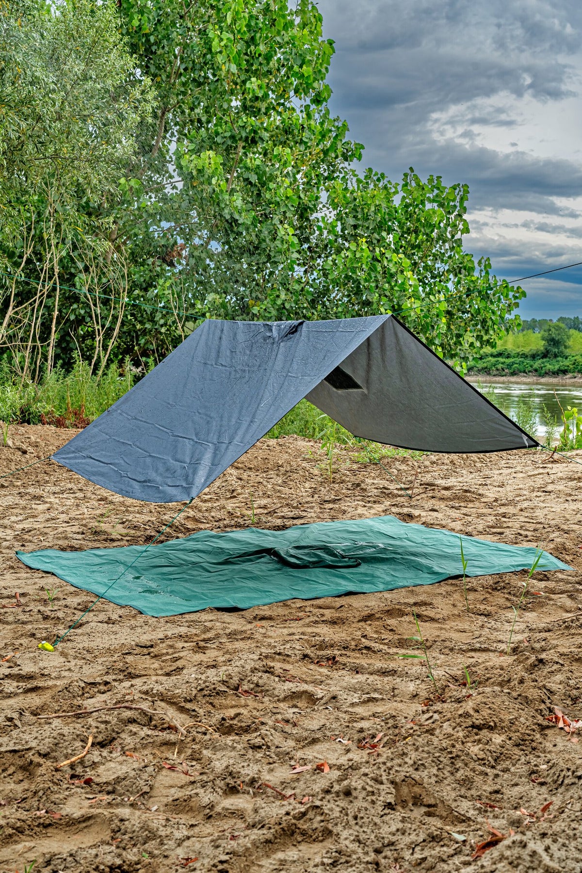 Lampa Adventure, poncho antipioggia multifunzione - Grigio 99720