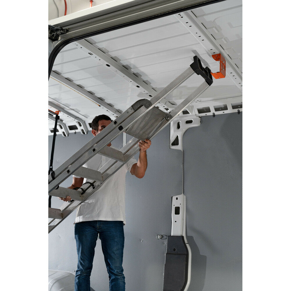 Soporte de escalera para furgonetas Nordrive, soporte interior para escalera de furgonetas N11071