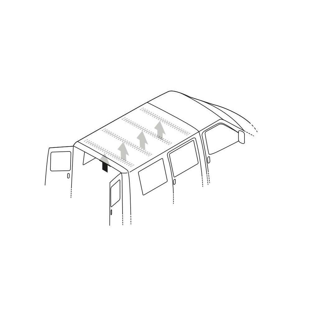 Soporte de escalera para furgonetas Nordrive, soporte interior para escalera de furgonetas N11071