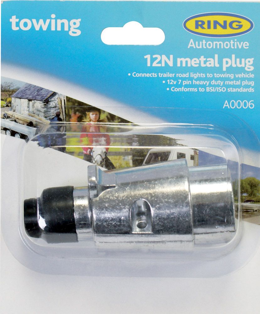 Ringstecker 7-polig 12N Metall