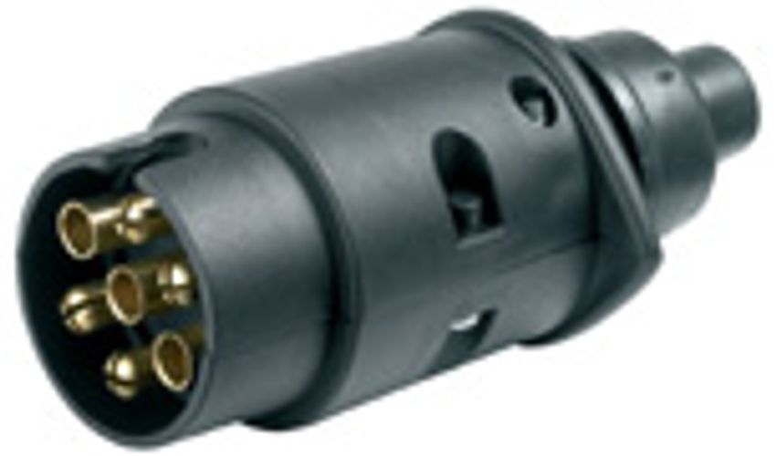 Ring Plug 7-pin 12N in plastic