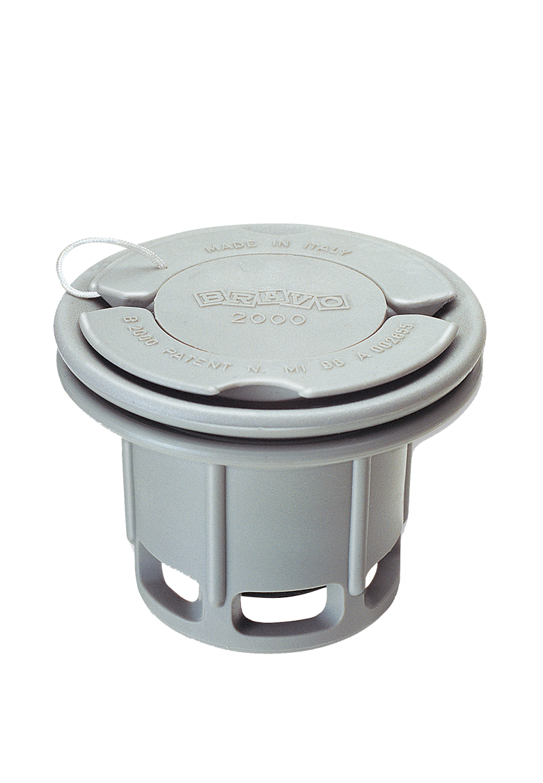 Scoprega Replaceable Core Inflation Valve Grey