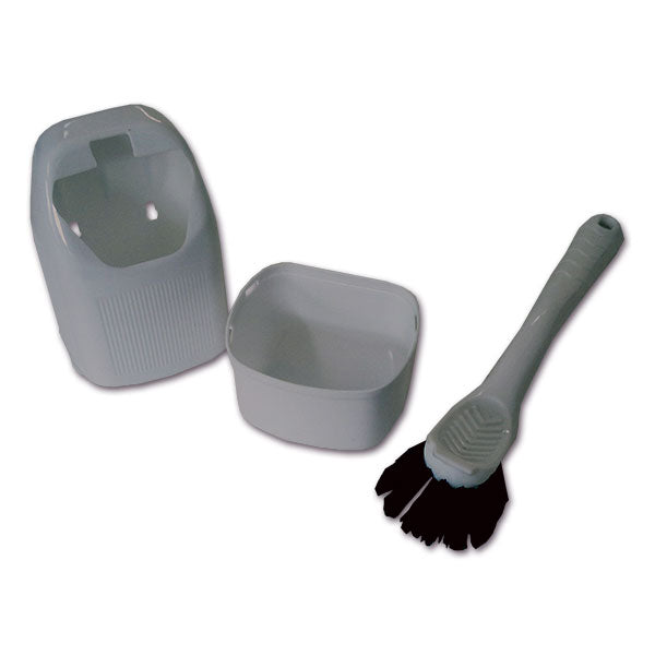 Freistehende Toilettenbürste aus ABS für Wohnmobile und Wohnwagen ACB025