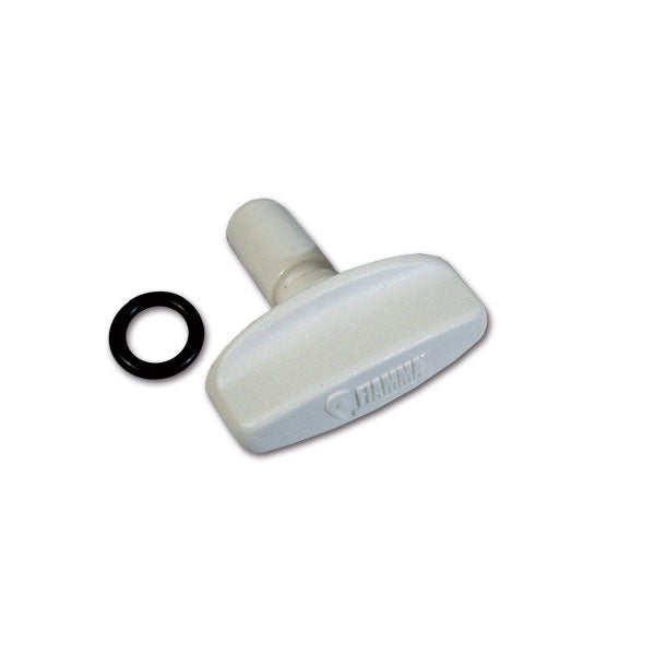 Mango largo Fiamma color marfil para Turbo Vent 98683-048
