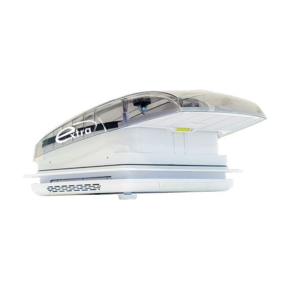 ExtraFan Motorisiertes Bullauge 40x40 mit transparenter Belüftung