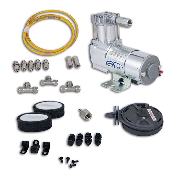 ExtraTop Kit Sospensioni ad Aria Camper e Van Renault Master post-2010 Anteriore 6" con Compressore