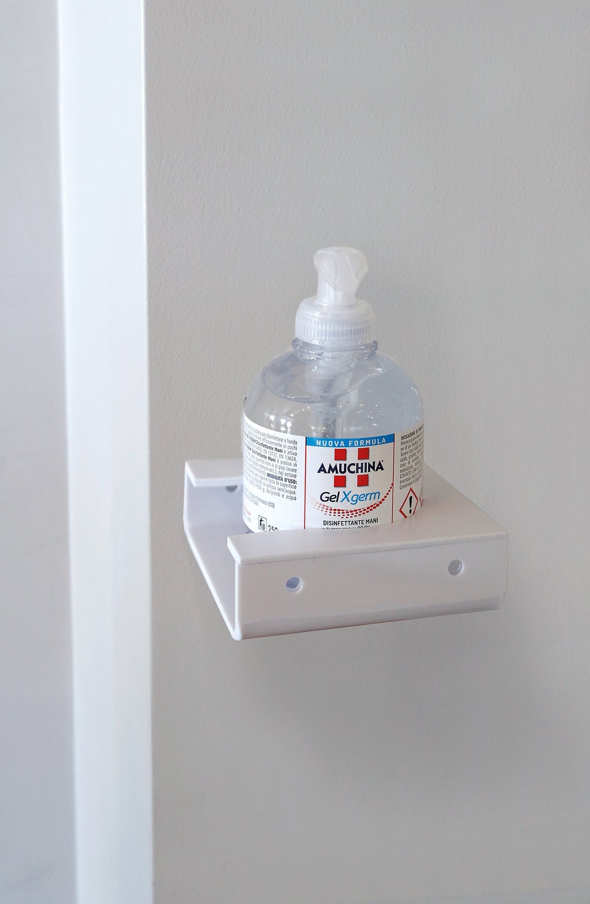 Lampa Mensola porta erogatore disinfettante mani AM386322