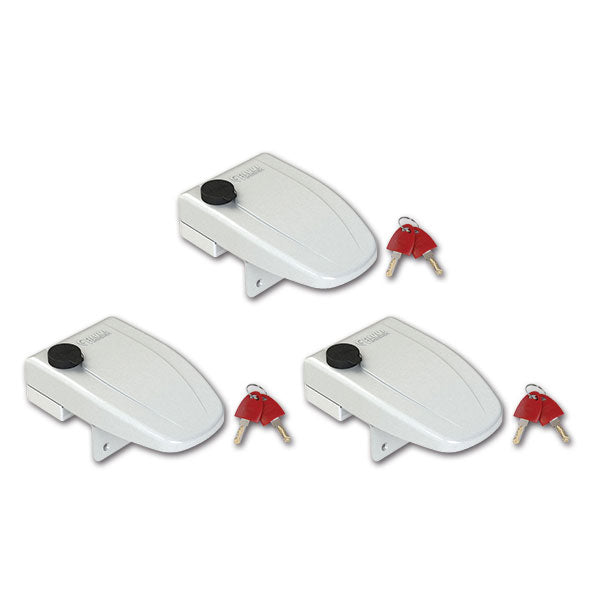 Fiamma Tresortürrahmen-Set, 3-teilig - Weiß 08022-02-