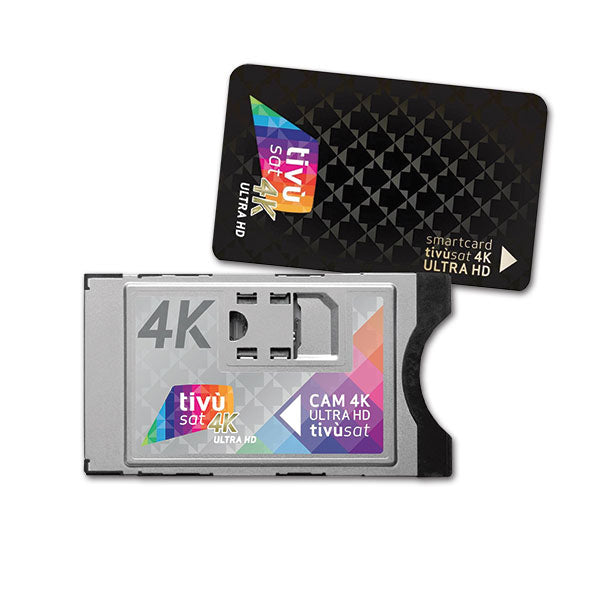 Cam Tivusat 4K con scheda