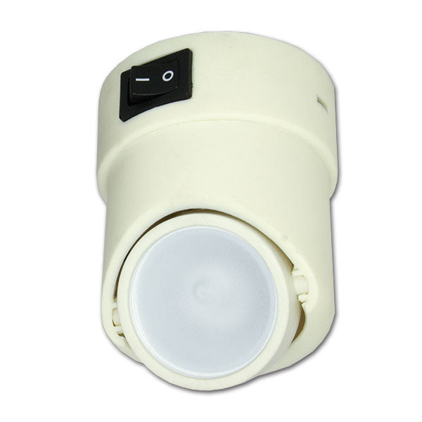 Foco halógeno blanco APL02B para casa y autocaravana