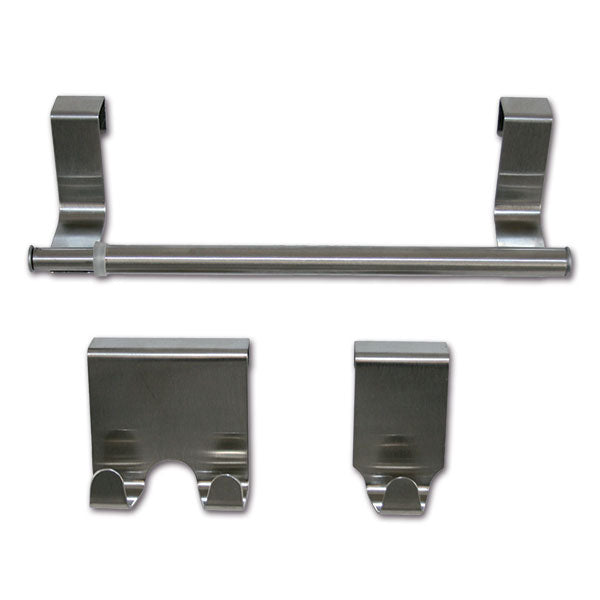Kit de 3 perchas de acero para puertas y persianas de autocaravanas 8715133040268