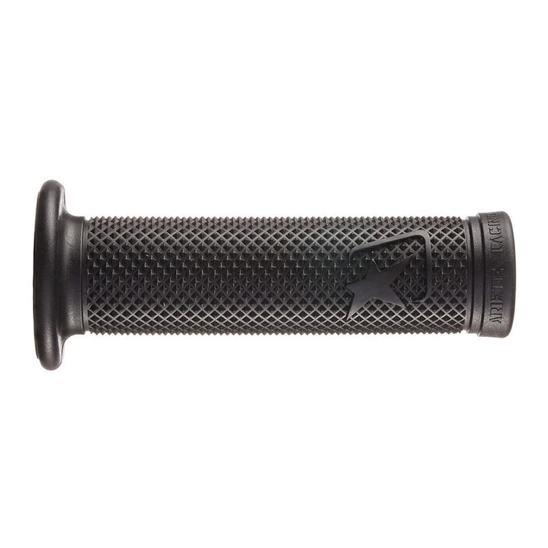 Aries Pair of Motorcycle Grips Aries Soft Black Drilled 02636-N