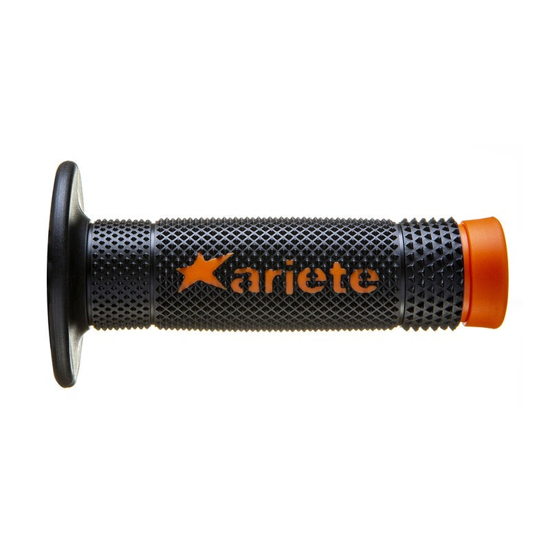 Ariete Pair of Vulcan Orange-Black Motocross Grips 02643-ARN