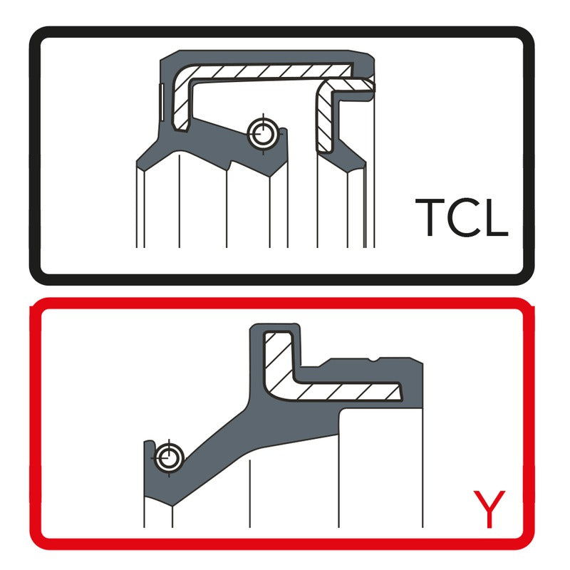 ARI.077 Kit Parapolvere Forcella 31,75X42,8/48X7,6/11,6 Y + 31,7X42X7/9 Tcl mm ARI.077