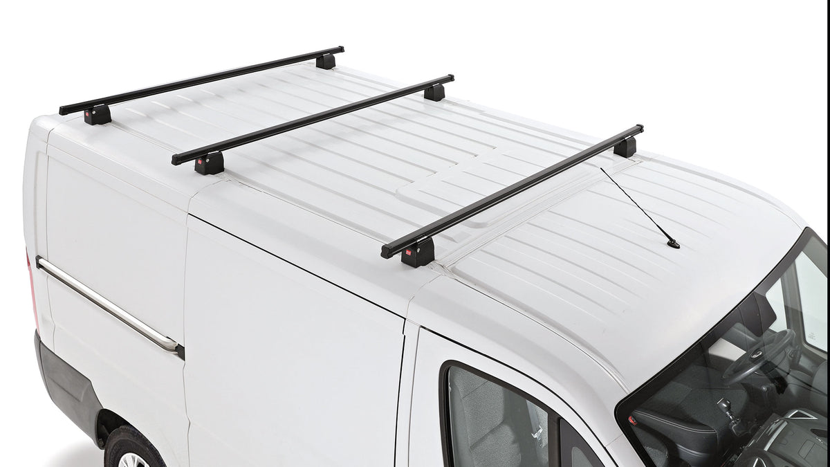 Fabbri Dachträger BARRO ACCIAIO Toyota Proace City Verso 06/2019 – L1 H1 (1/2 Bar) – 2 Bars
