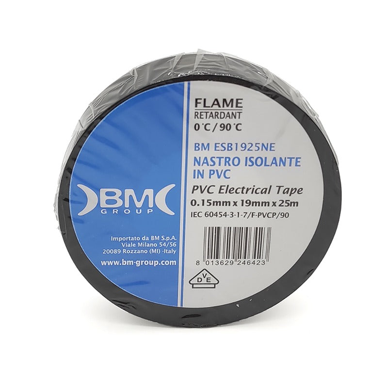 Beta Nastro Isolante Pvc Sp.0,15 19 mm x25Mt Nero