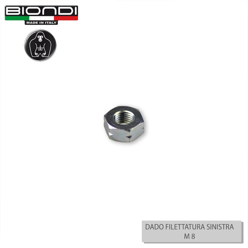 Biondi Dado Esagonale, Filettatura Sx RG00102