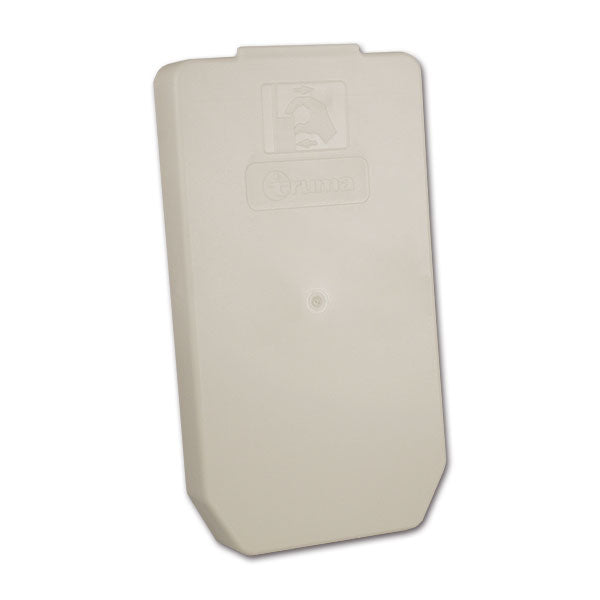 Cubierta de chimenea de caldera color blanco crema BLR904