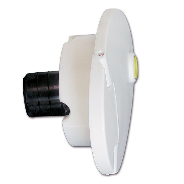 Bocchettone Acqua Bianco con Chiavi diametro 35 mm BRAVO BOC9135B