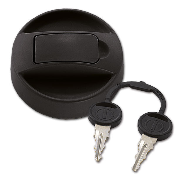 Gorra Zadi Negra con Puerta con Cilindro y Llaves