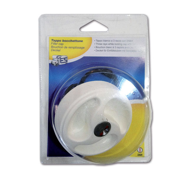 Zadi Tappo bianco 3 razze - blister 1 pezzi