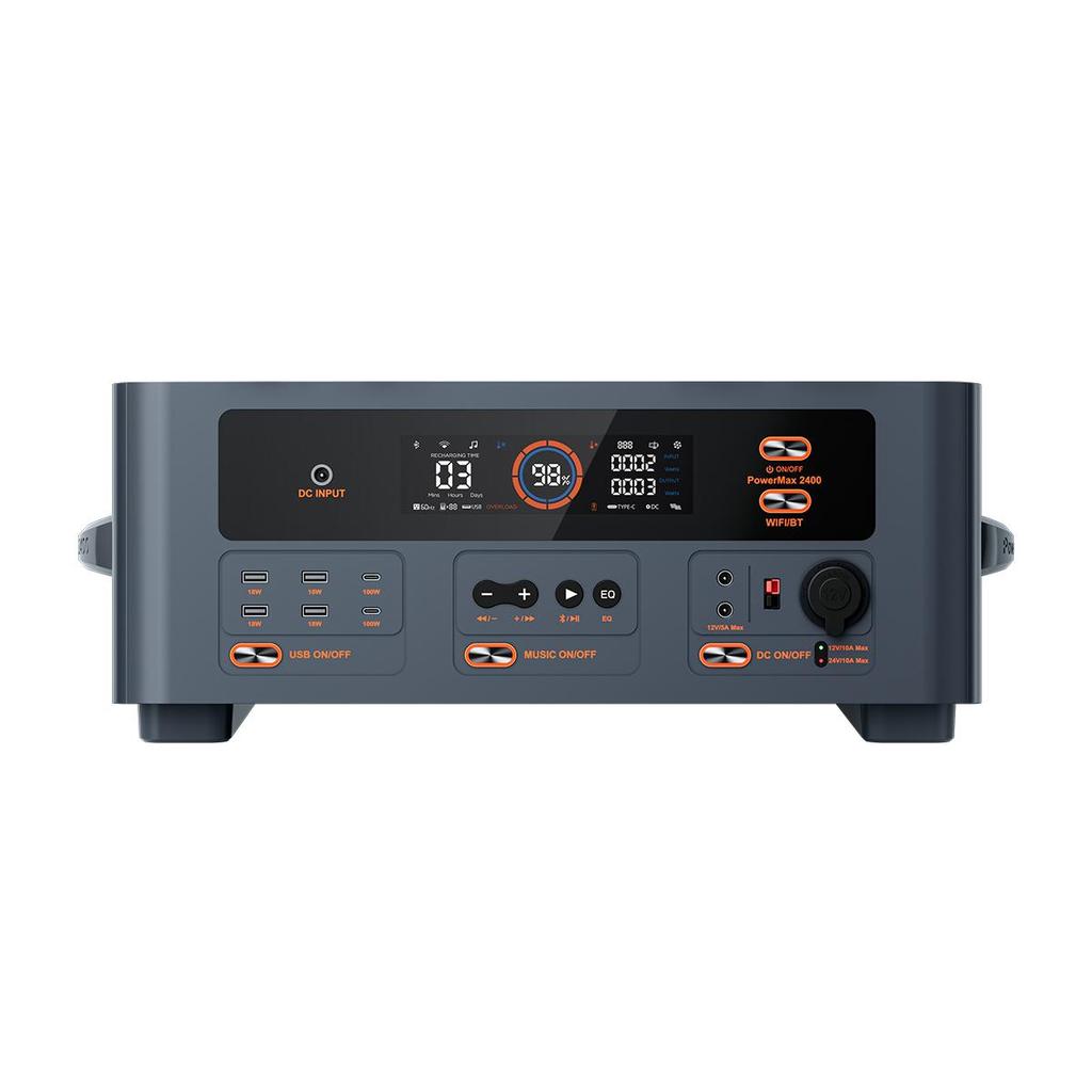 OSCAL BatteryPack BP2400 Pro – Batteria di Espansione LiFePO4 2016Wh per PowerMax 2400 Pro