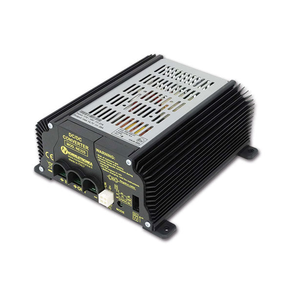 Nordelettronica Booster DC/DC NE325 40A Caricabatterie Ausiliario per Camper, Euro 6 e Litio