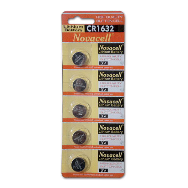 Blister of 5 3V Lithium Batteries CR1632 GES BTT015