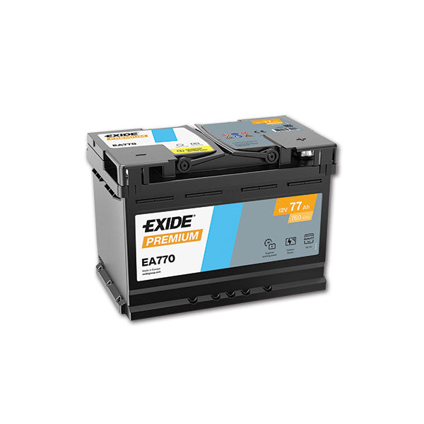 Exide Batteria Camper PREMIUM avviamento/servizi 12V 77Ah - AmerigoStore