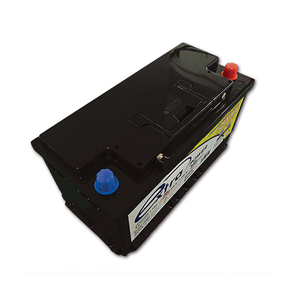 ExtraPower Batteria al Litio per Camper 100 Ah Poli a Vite M8 con Bluetooth