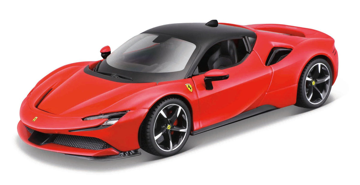 Burago Ferrari SF90 Stradale, Burago, scala 1:24, scatola vetrina