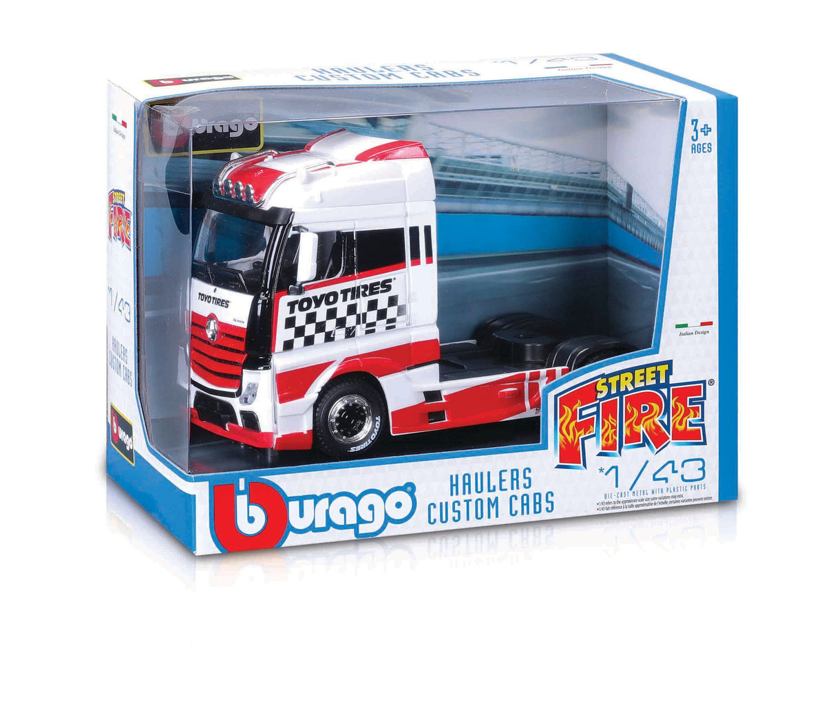 Burago Collezione 6 trattori stradali, Burago, scala 1:43