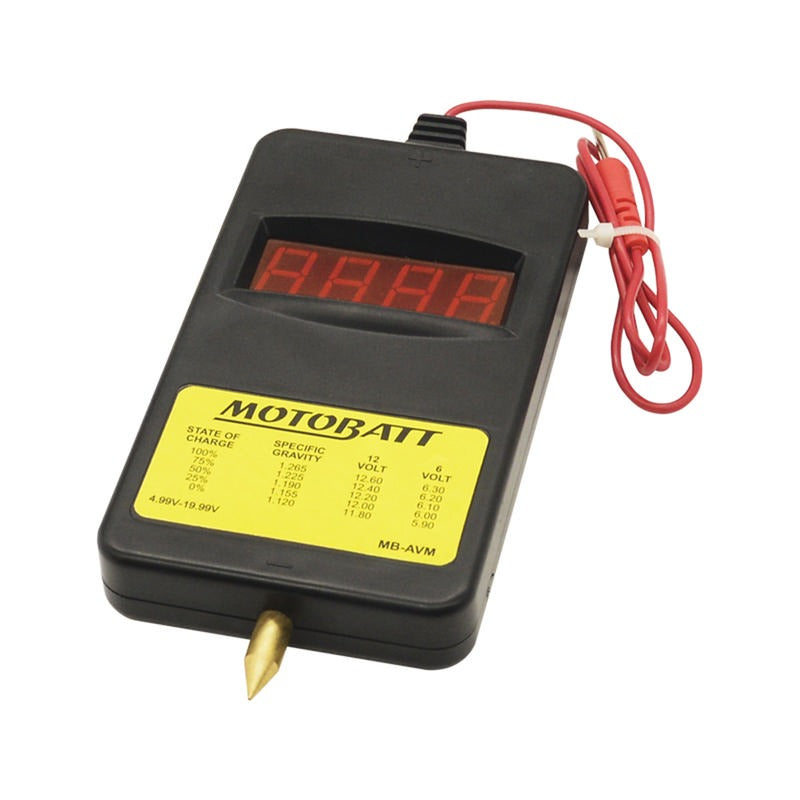 Motobatt Digital Voltmeter