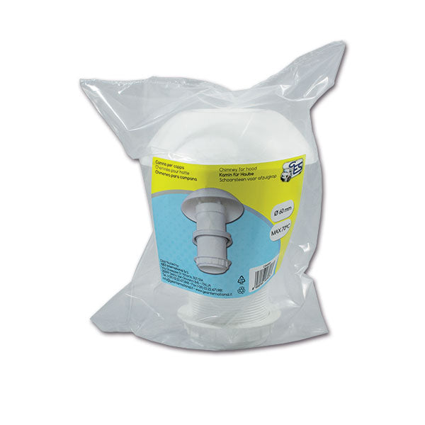 Chimenea Termoplástica 60 mm MAX 70 GES - Bolsa 8032793935575