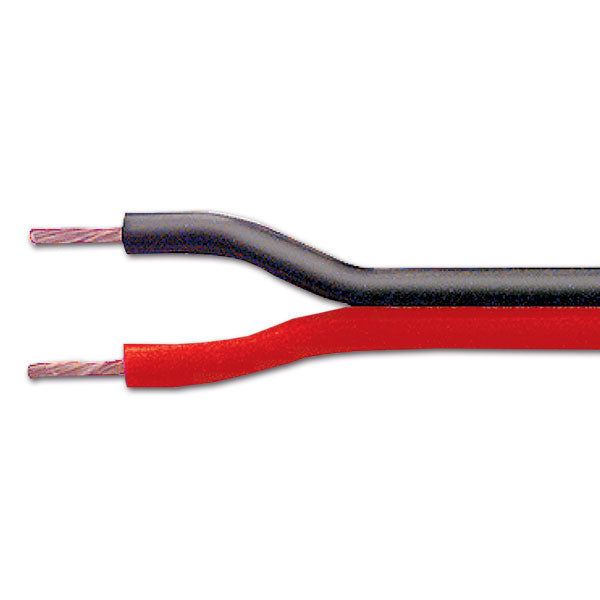 Cable plano rojo/negro 2x2,5 mm CAV22