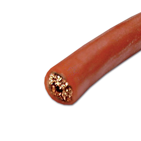 Madeja de 25 m de cable de alimentación rojo de 50 mm GES CAV650R