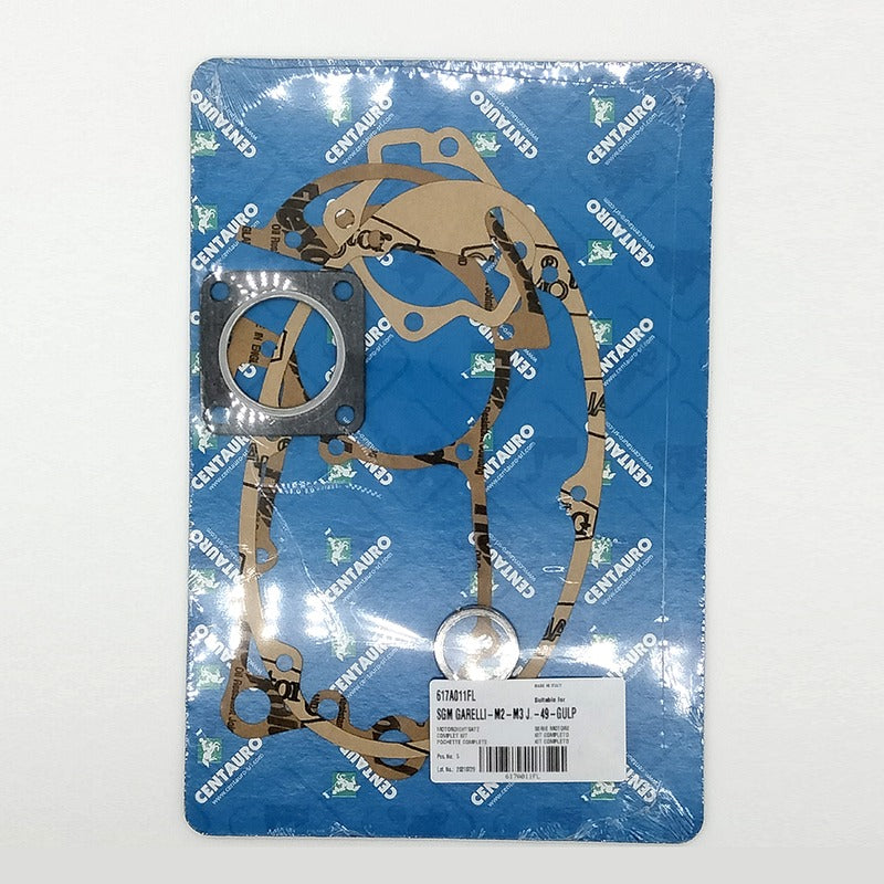 Centauro Gasket Kit for Garelli M/Junior4V/ 50 engines 617A011FL