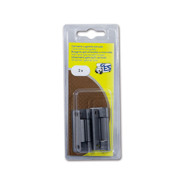 Cerniera Piatta Zincata 52x38 mm GES - 2 PZ CER30050ZC