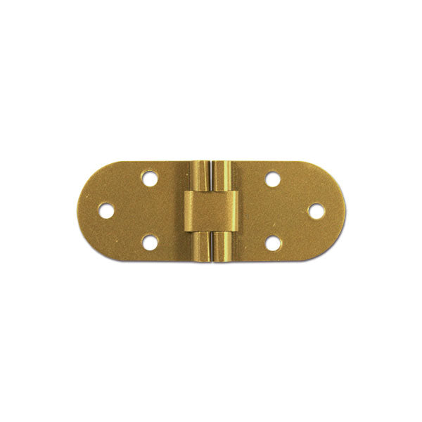 Bisagra Biscuit con tope de latón satinado 3x8 mm GES CER31601
