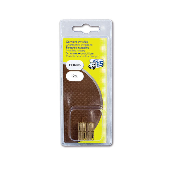 Bisagra oculta 10 mm GES - 2 uds 8032793932468
