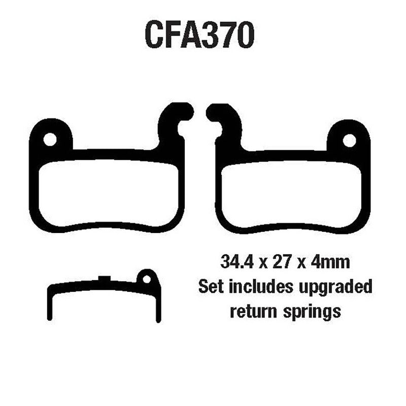 Ebc Pastiglie freno Mtb Cfa370R CFA370R