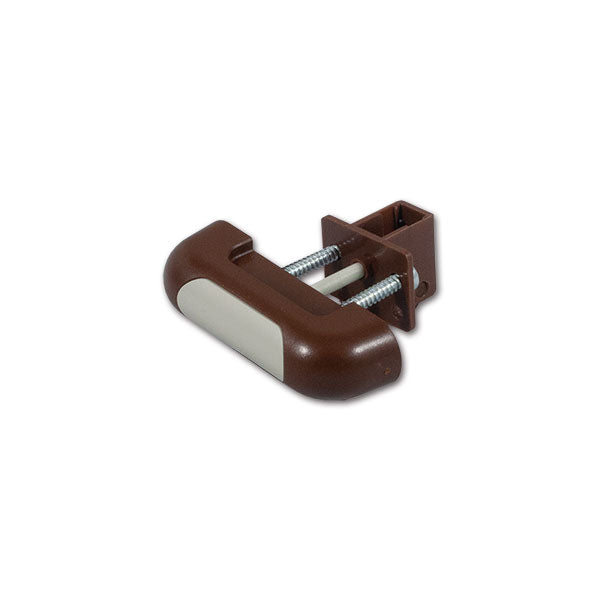 Kit Serratura Marrone per Mobili Camper - Set Completo con Ferramenta CHR034