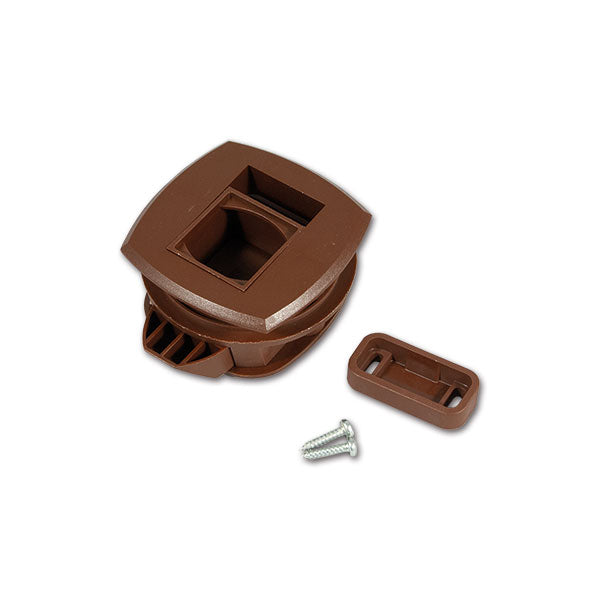 GES Kit Serratura per Mobili Camper - Marrone